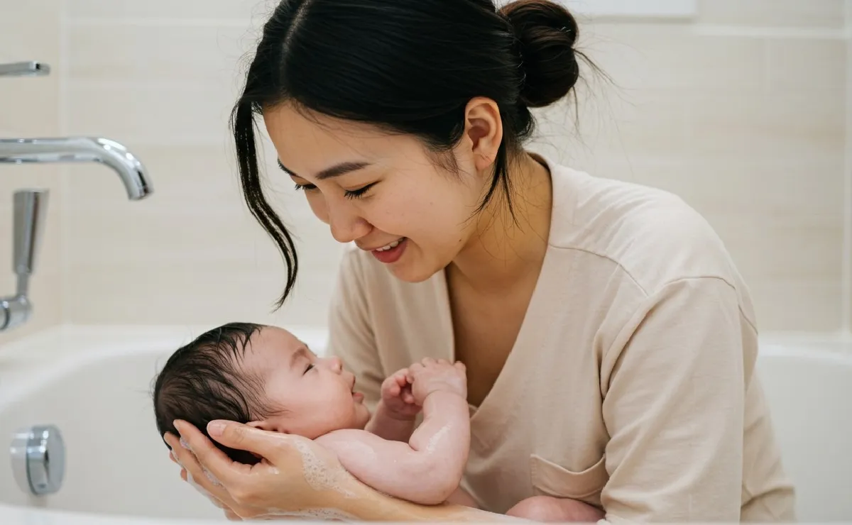Bathe a Newborn