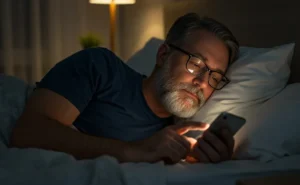 Using Your Cell Phone Before Bedtime Interferes With Sleep And Affects Brain Health.