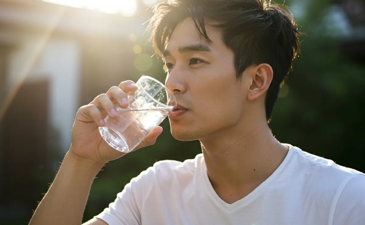 ice water