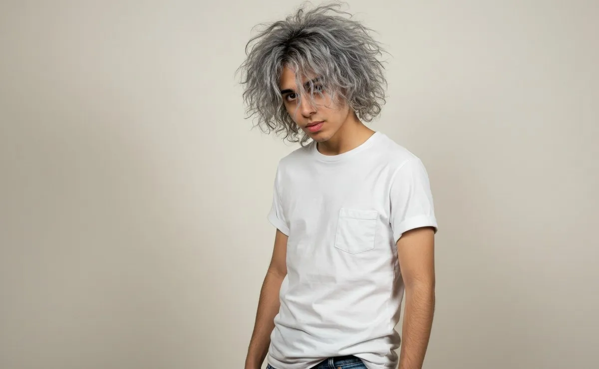 gray hair