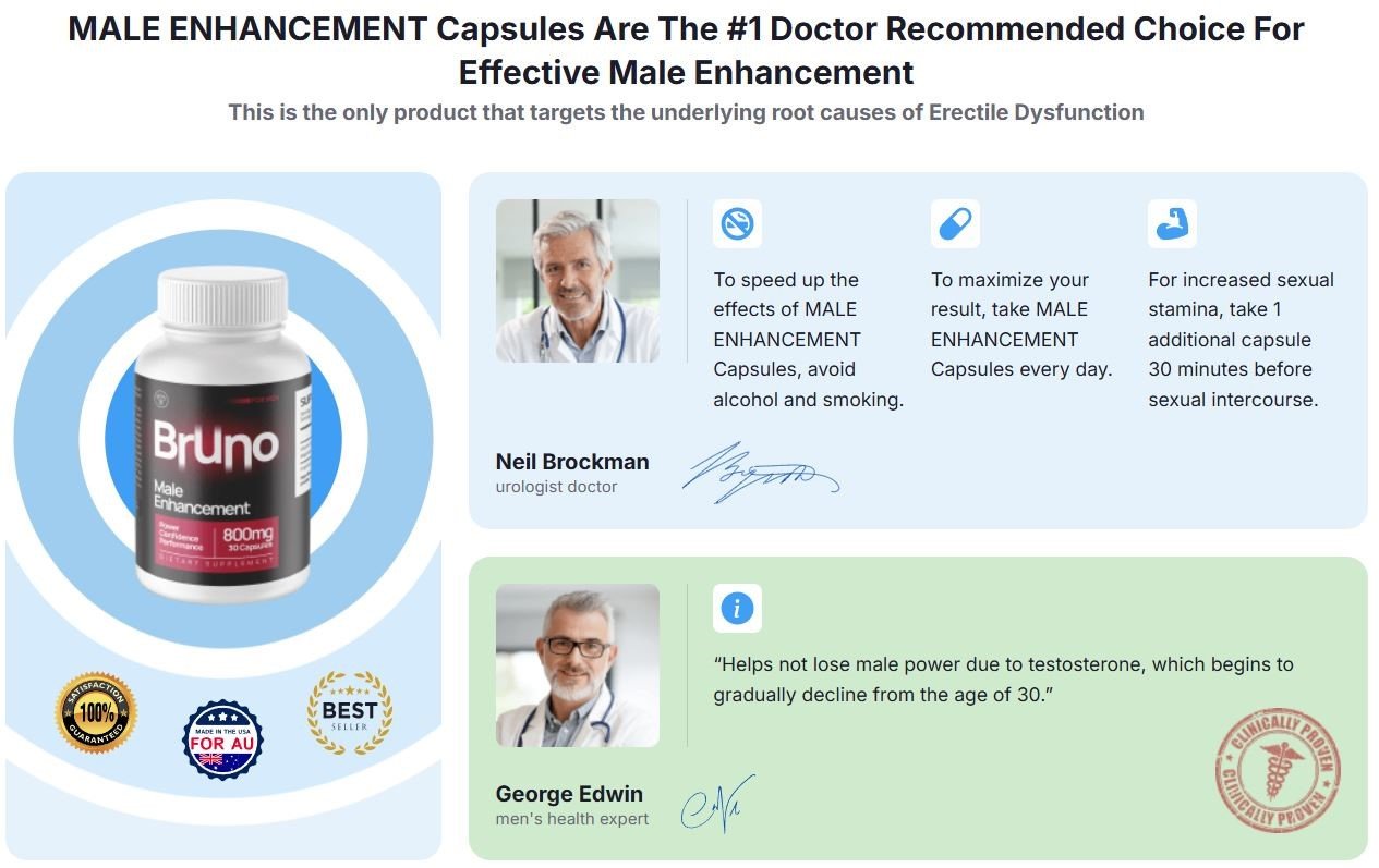 Bruno Male Enhancement Recommended